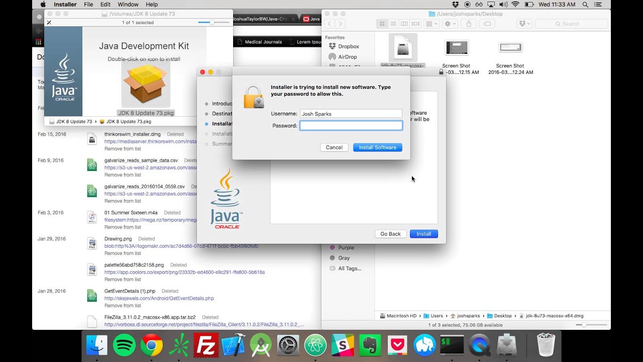use jenv to install java 8 mac